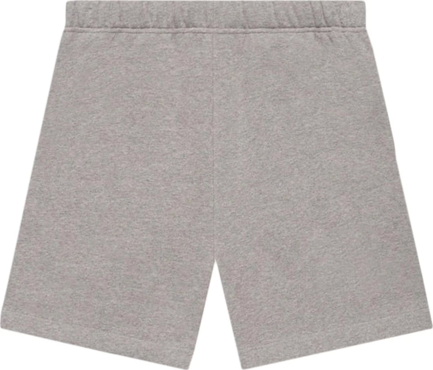 FLEECE SHORTS WITH LONG DRAWSTRINGS - DARK GREY
