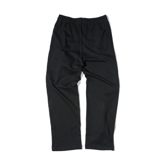 APLUSO FLEECE SWEATPANT BLACK (UNISEX)