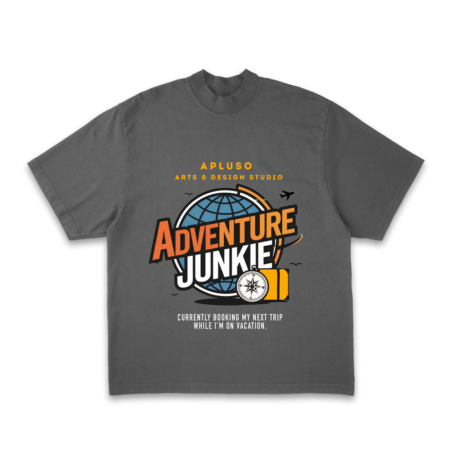 ADVENTURE JUNKIE OVERSIZE TSHIRT