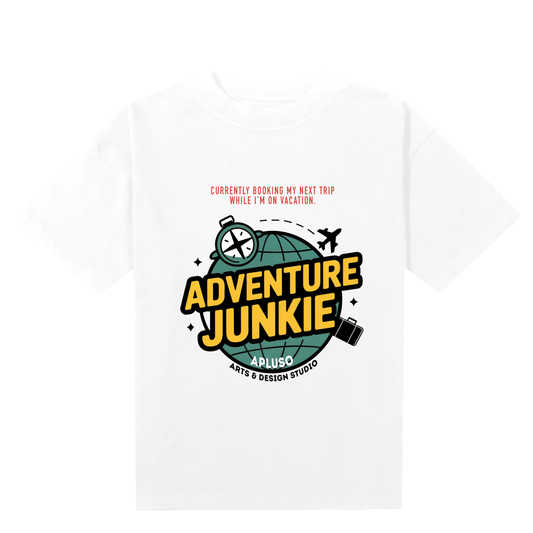 ADVENTURE JUNKIE OVERSIZE TSHIRT
