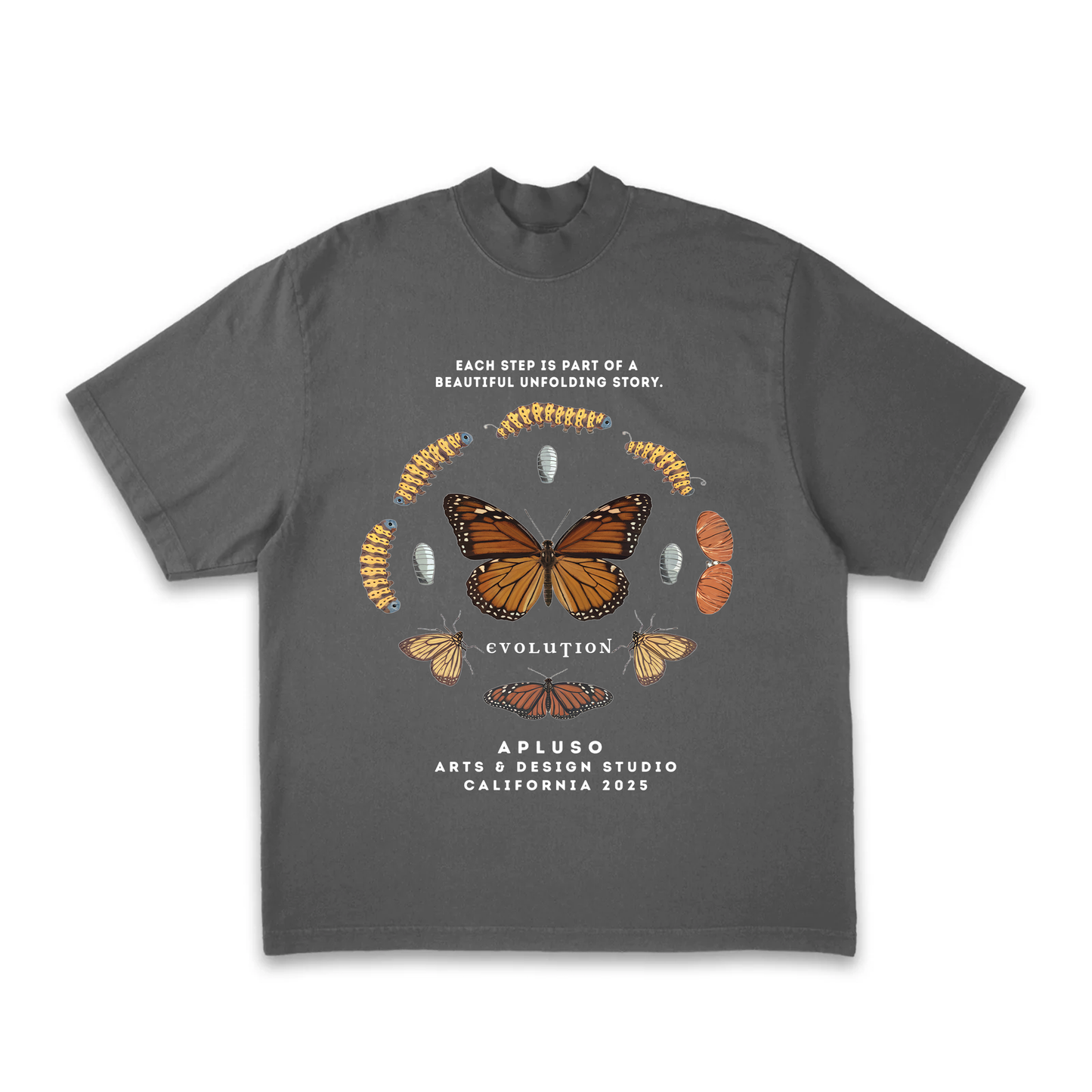 BUTTERFLY EVOLUTION OVERSIZED TSHIRT