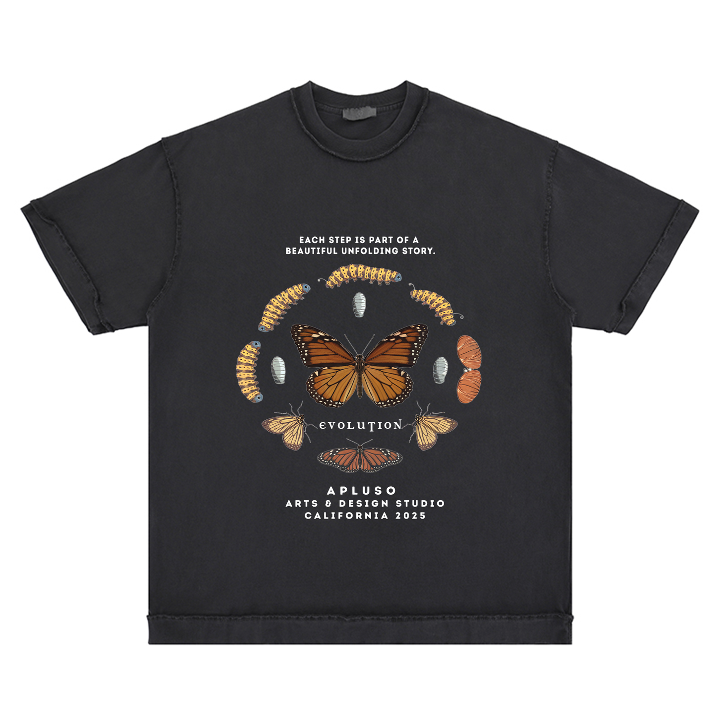 BUTTERFLY EVOLUTION OVERSIZED TSHIRT