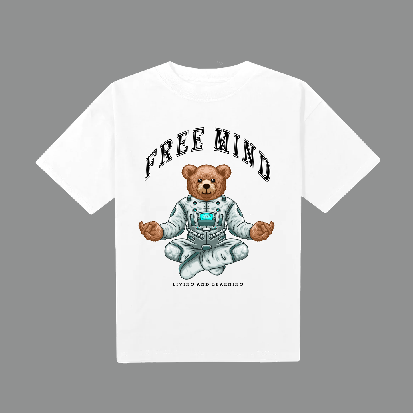 FREE MIND WHITE TEE