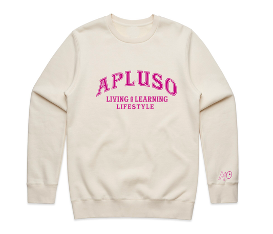 LIVING & LEARNING 3D CREW NECK