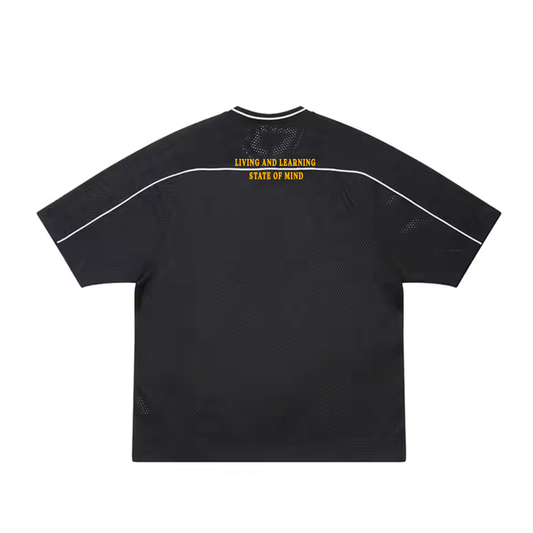 RETRO V NECK MESH JERSEY