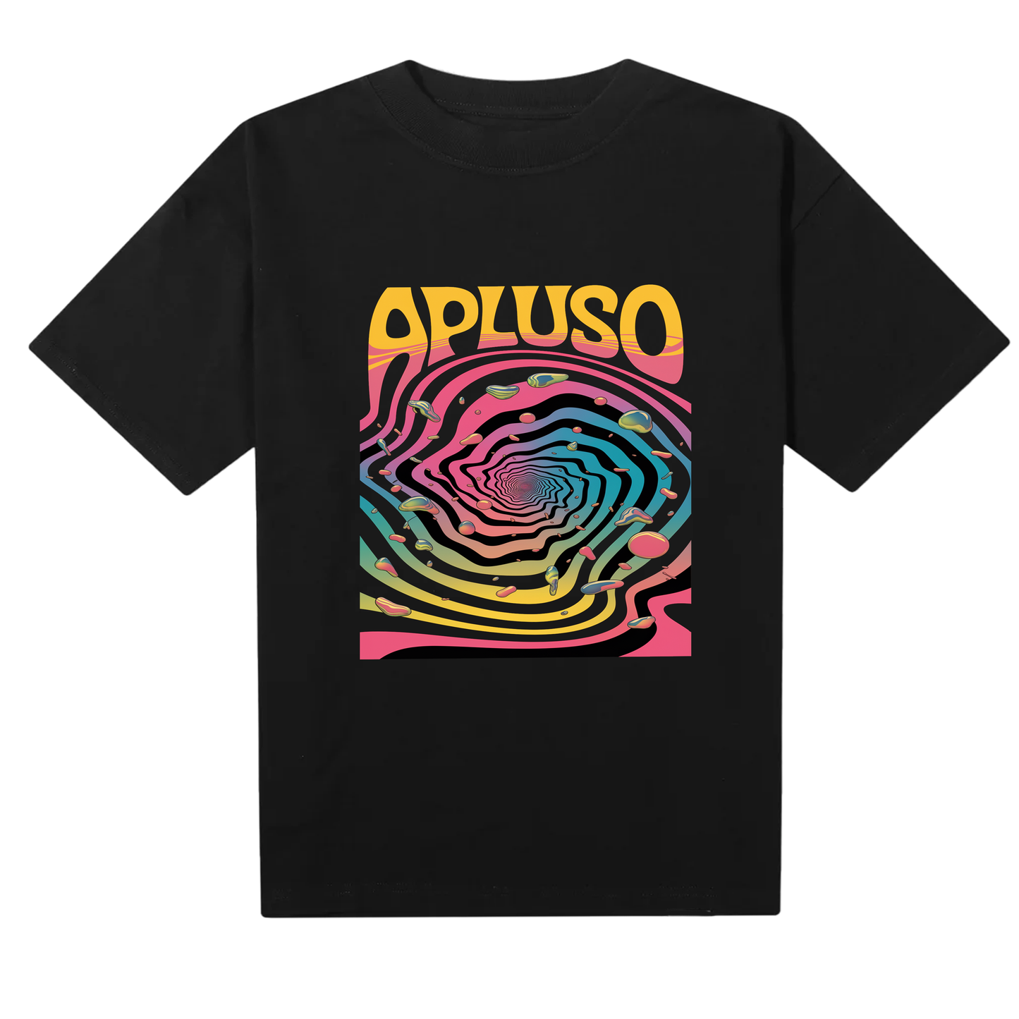 APLUSO PSYCHEDELIC OVERSIZE TSHIRT