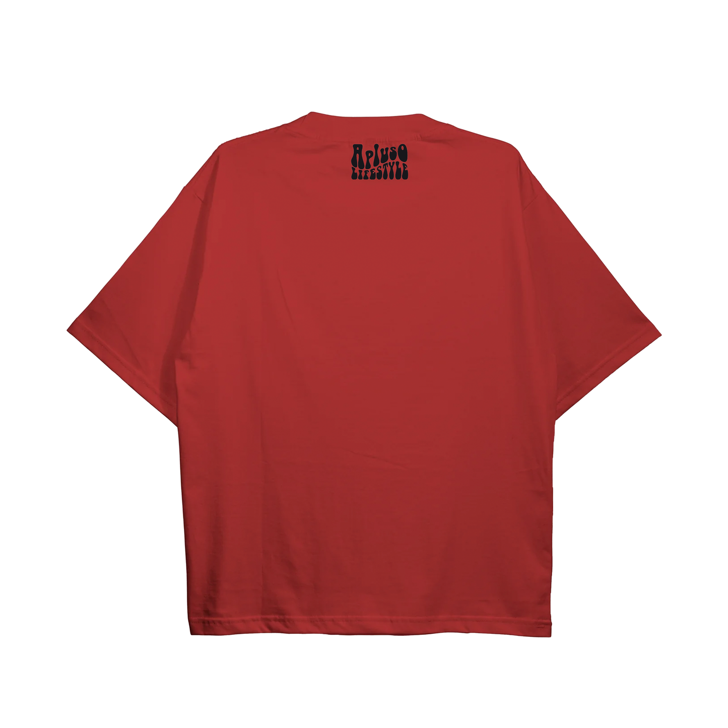 LIVING AND LEARNING ASTRONAUT BEAR - WASHED RED TEE