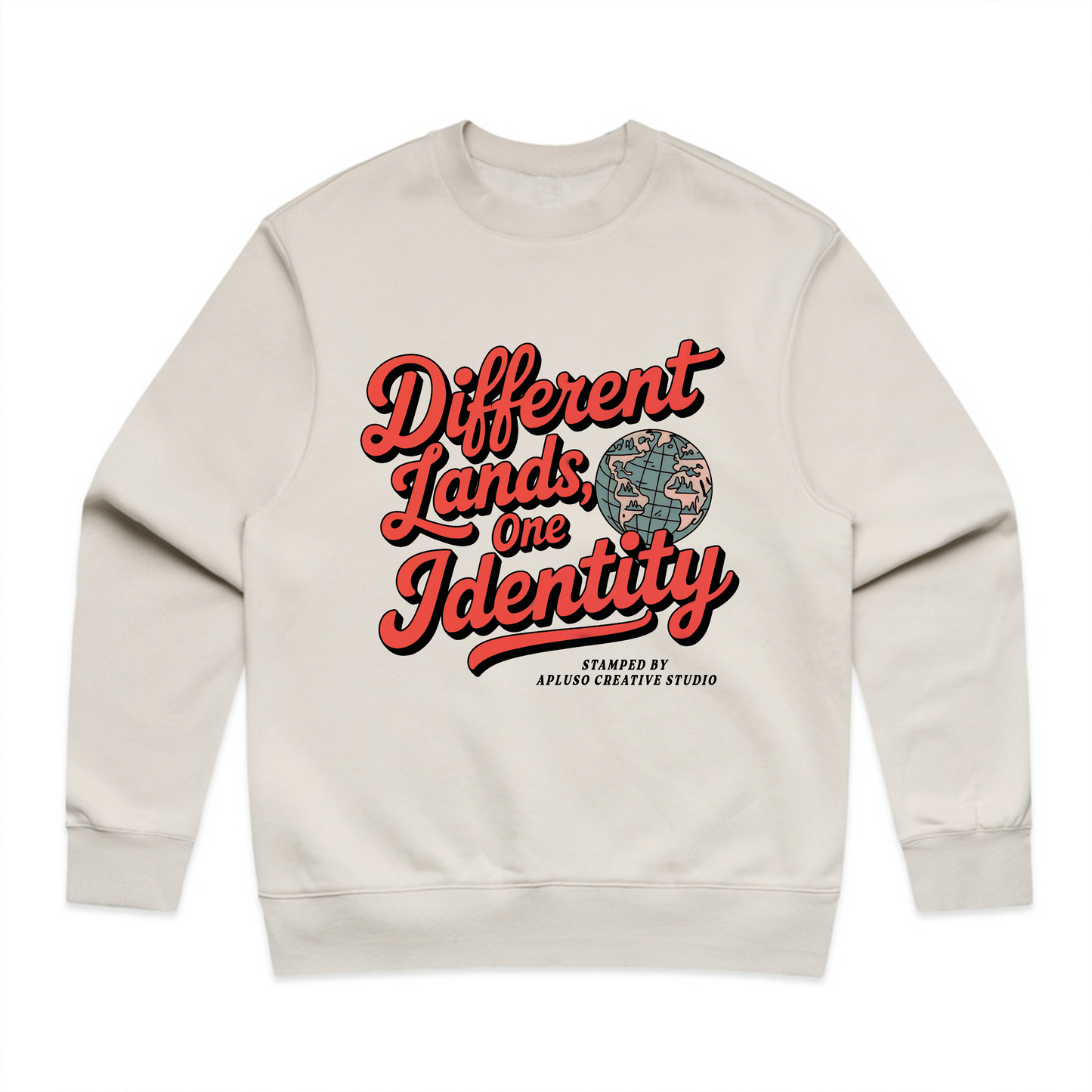 DIFFERENT LANDS ONE IDENTITY SWEATSHIRT
