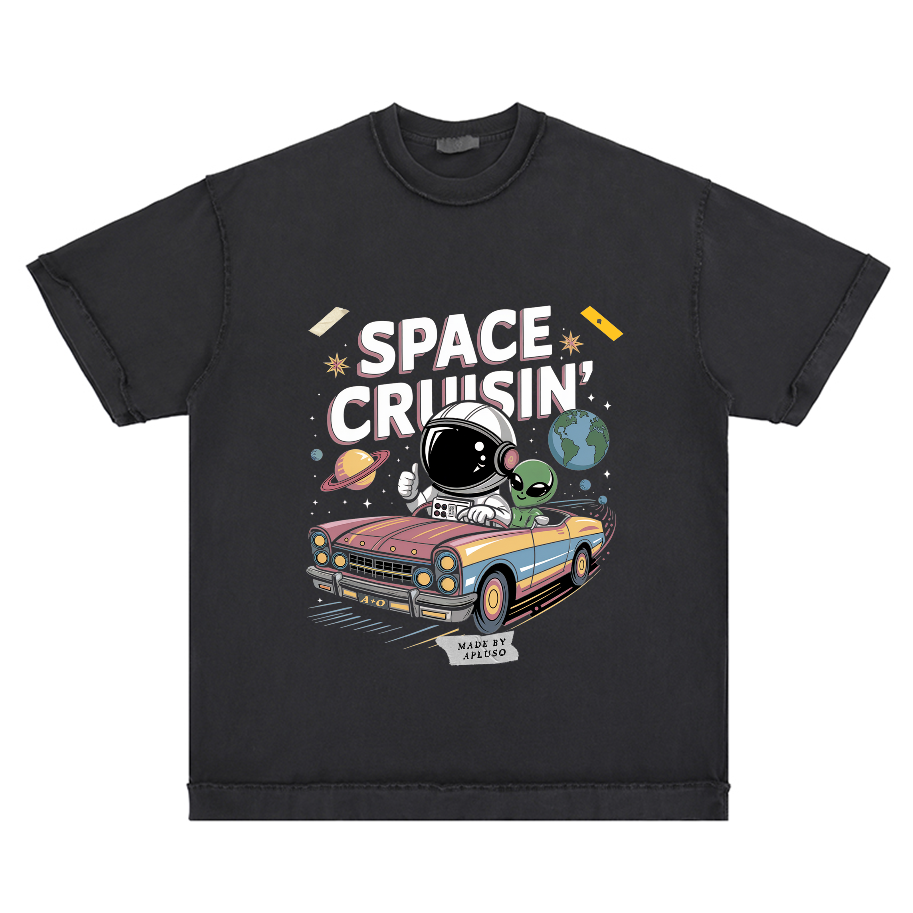 SPACE CRUISIN GRAPHICS DESIGN