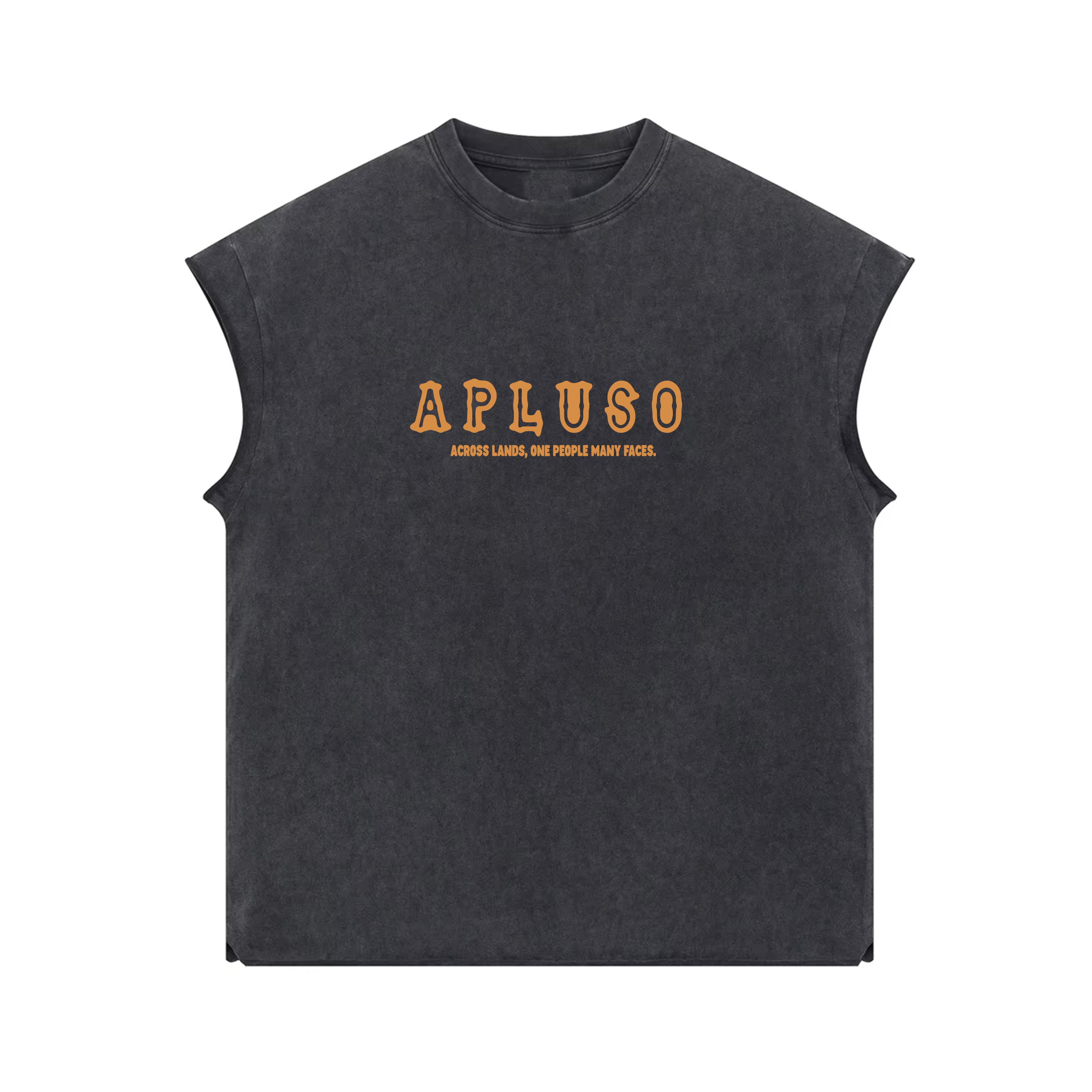 Across lands, One people Many faces  Sleeveless Tank Top