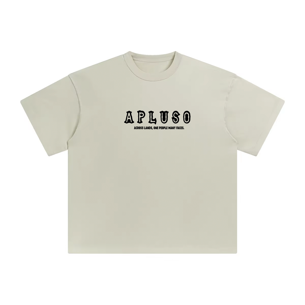 Different lands, One Identity - Reverse stitches Loose T shirt