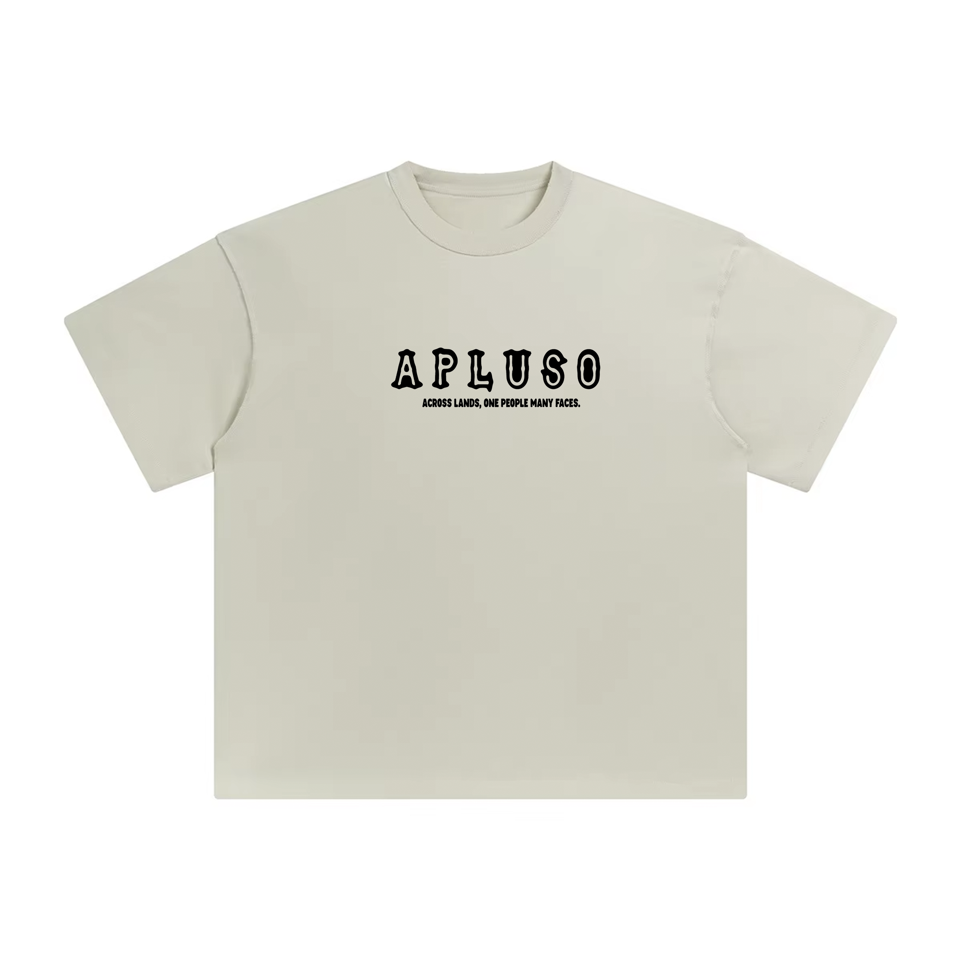 Different lands, One Identity - Reverse stitches Loose T shirt