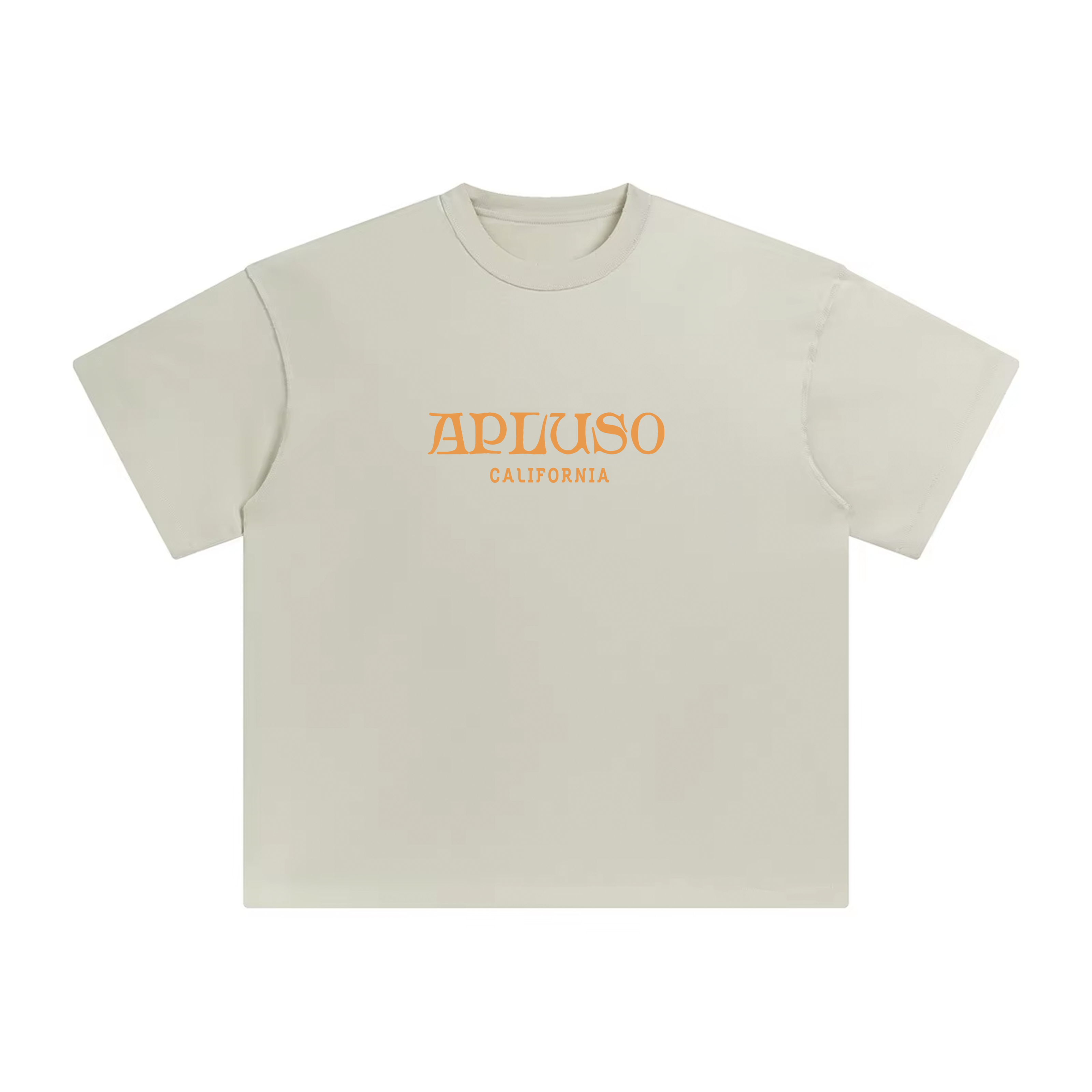 AplusO California signature - Reverse stitches Loose T shirt