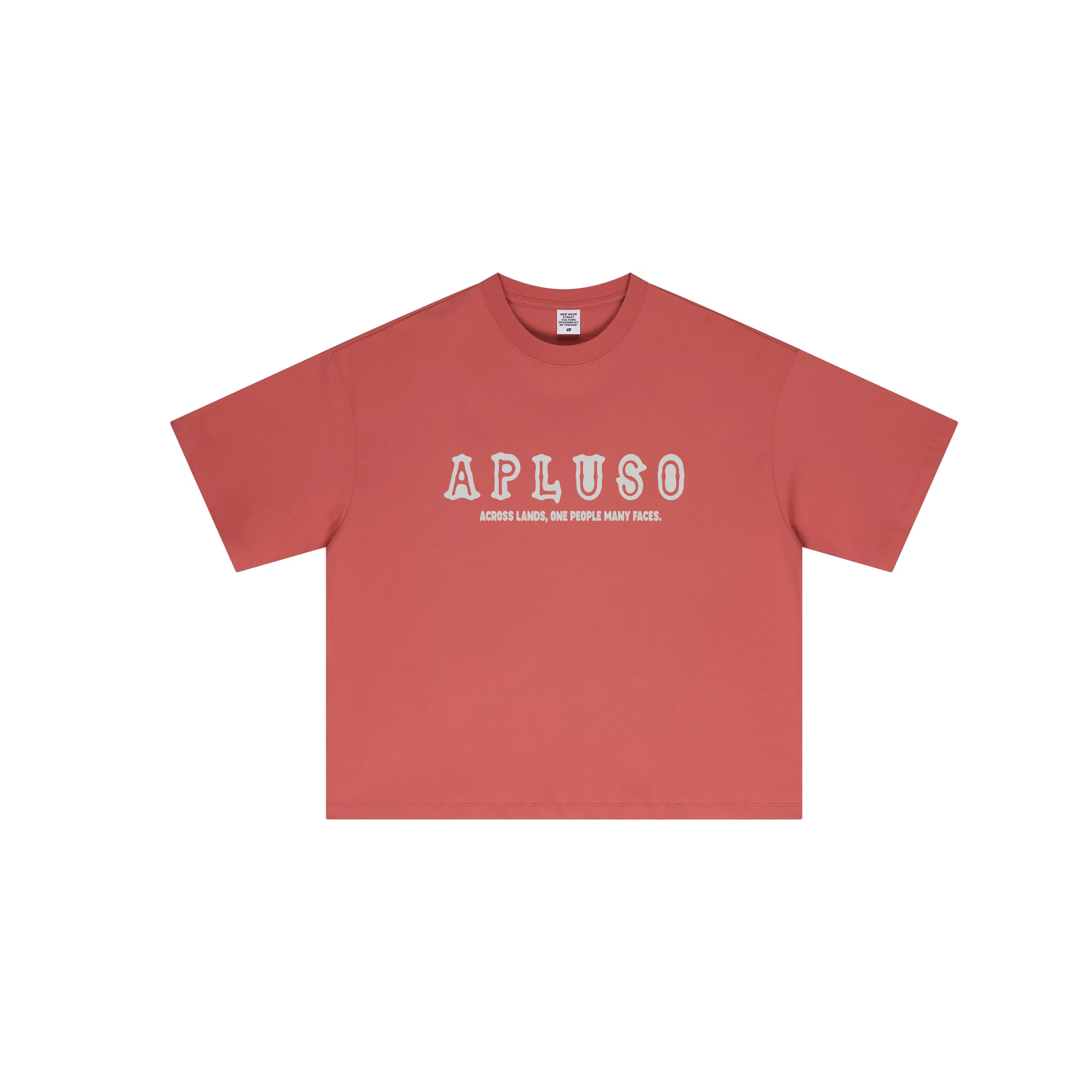Across Lands, One People Boxy Tshirt