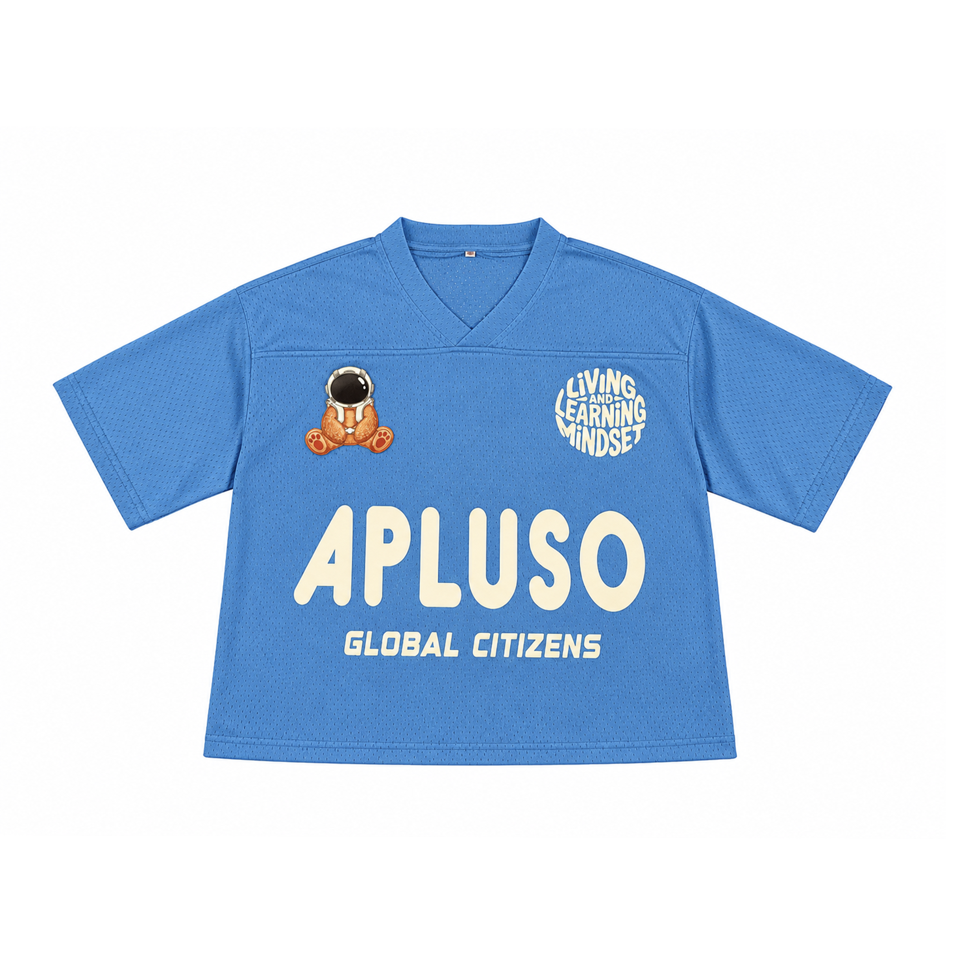 Global Citizens Oversized Mesh jersey