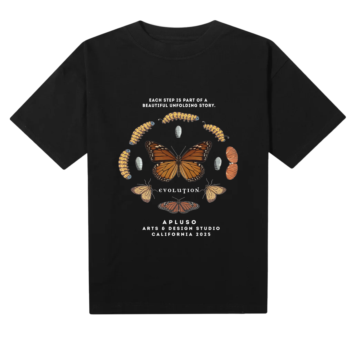 BUTTERFLY EVOLUTION OVERSIZED TSHIRT