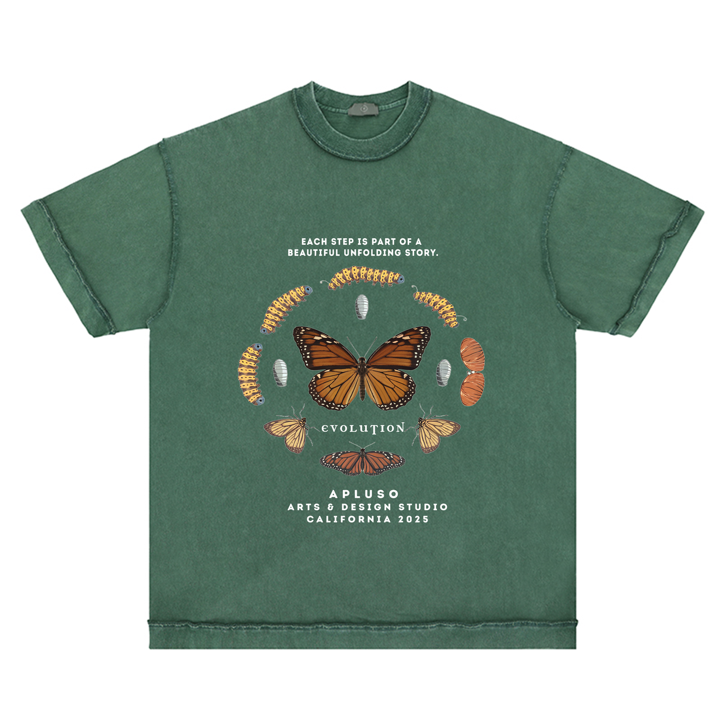 BUTTERFLY EVOLUTION OVERSIZED TSHIRT