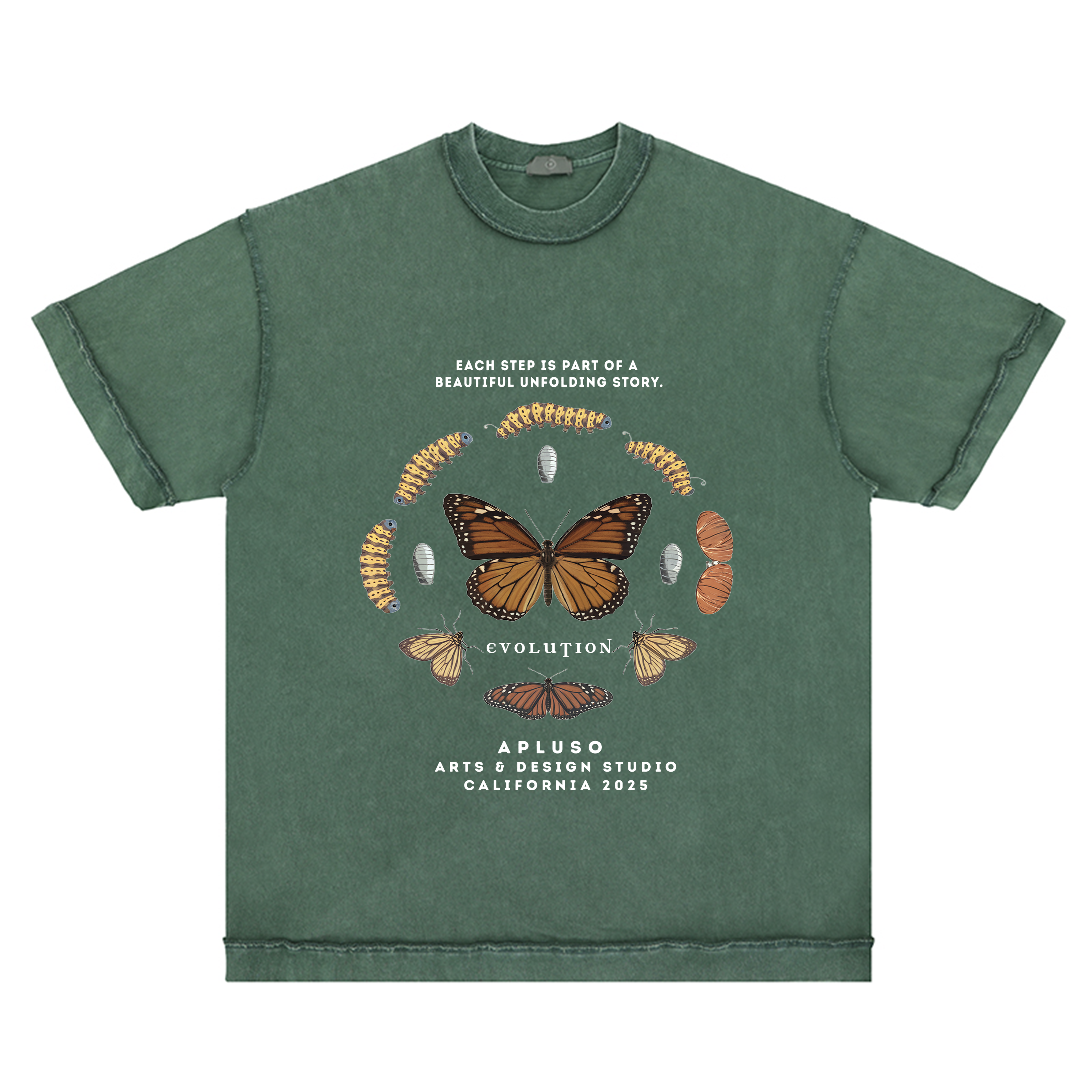 BUTTERFLY EVOLUTION OVERSIZED TSHIRT