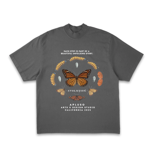 BUTTERFLY EVOLUTION OVERSIZED TSHIRT