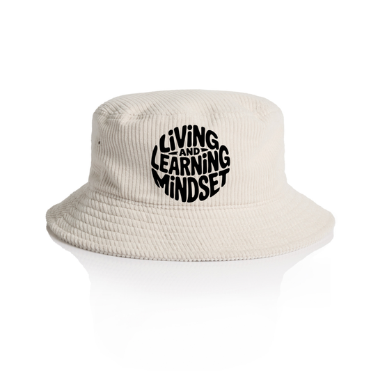 Corduroy Bucket Hat - Beige