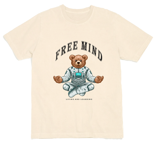 FREE MIND - OVERSIZE TEE