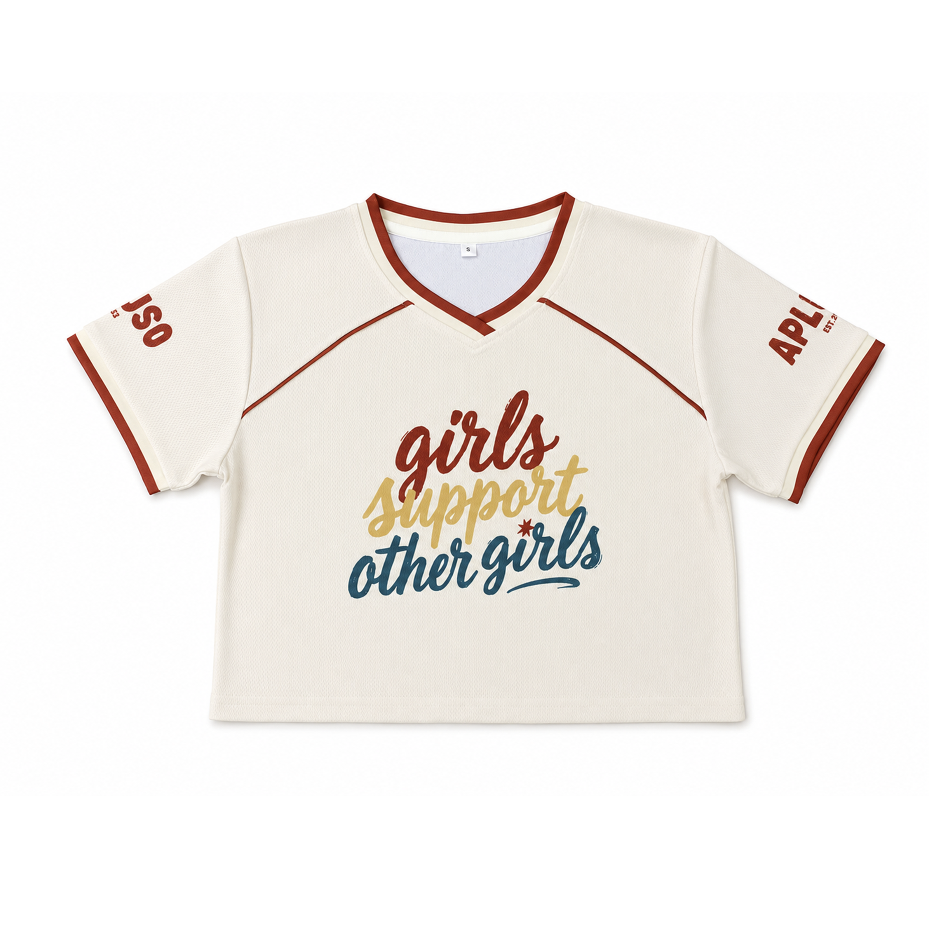 Girls Support Other Girls Cropped Jersey