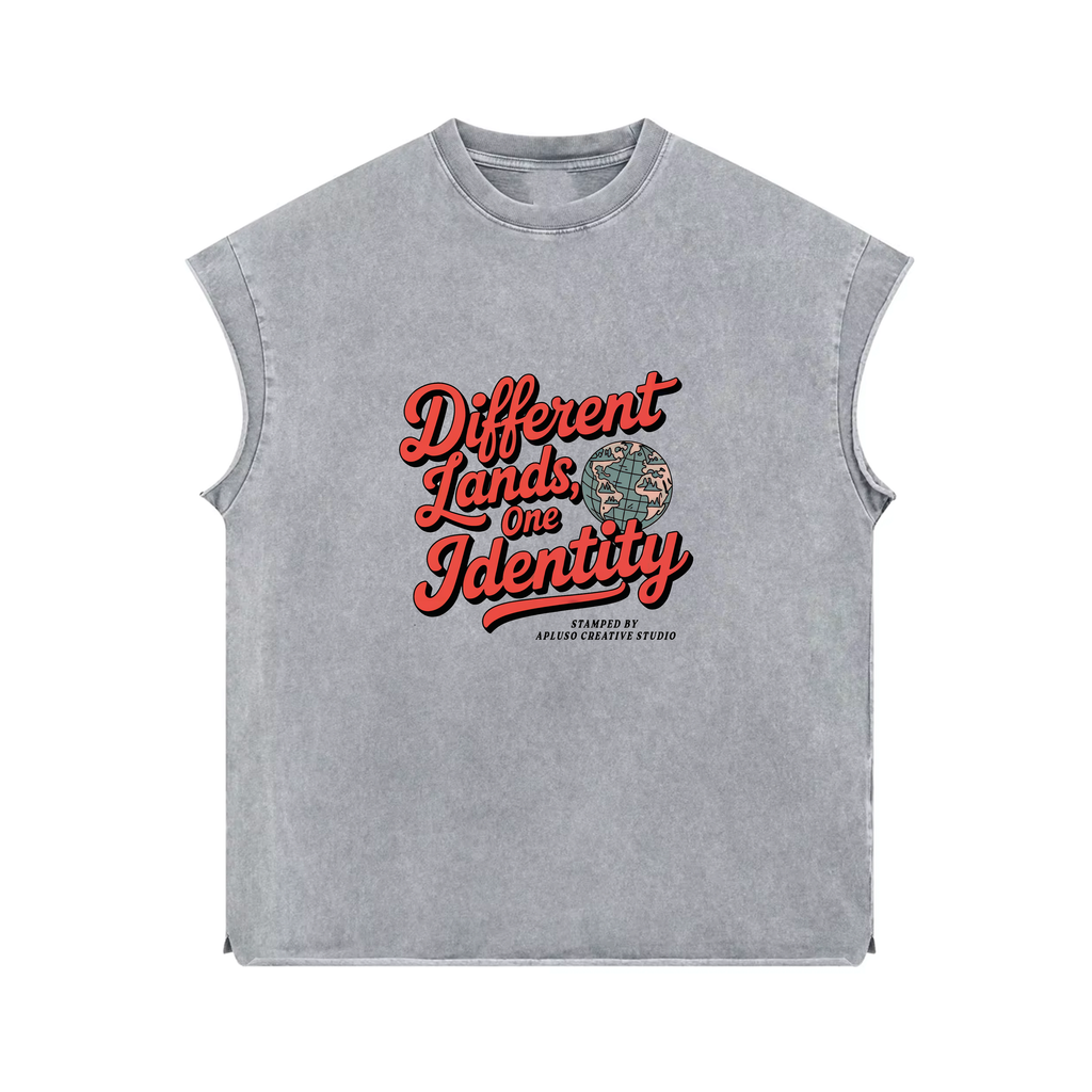 Sleeveless Tank Top - Different lands, One identity