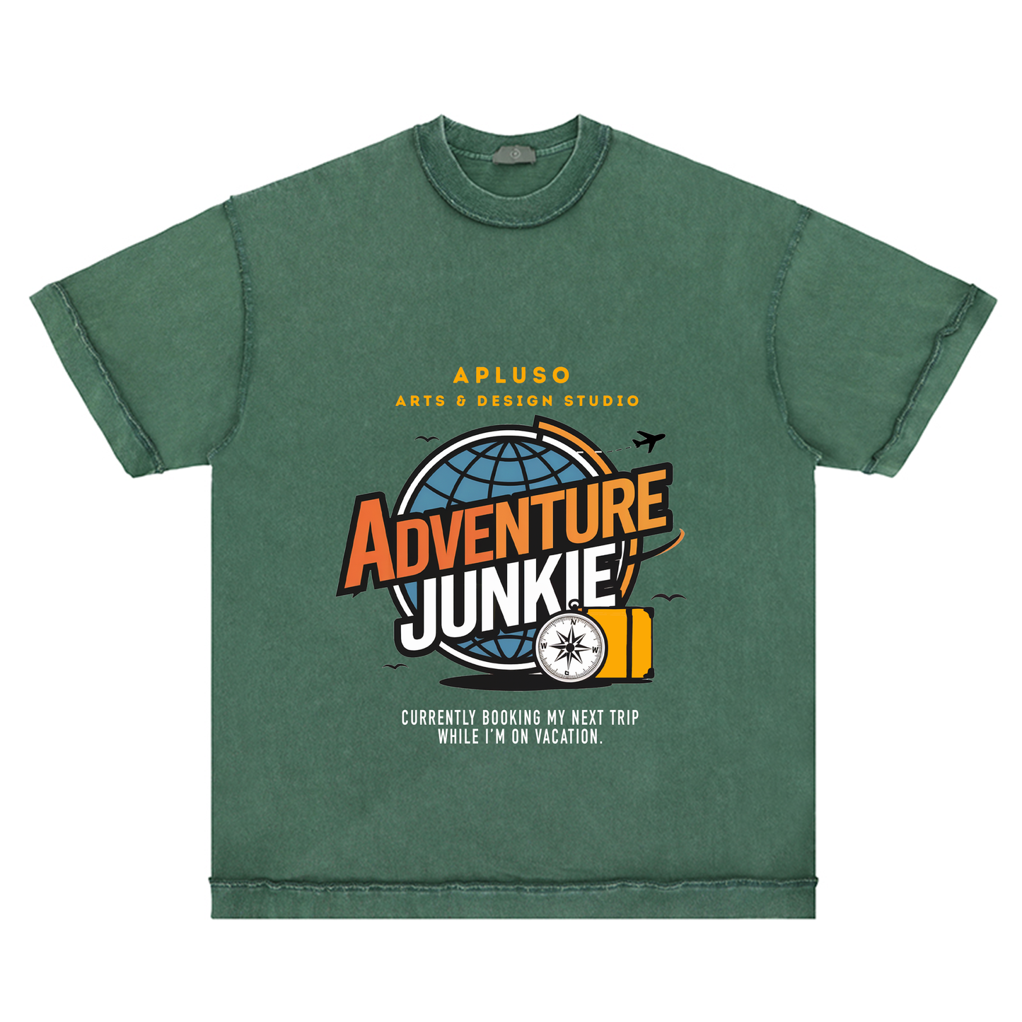 ADVENTURE JUNKIE OVERSIZE TSHIRT