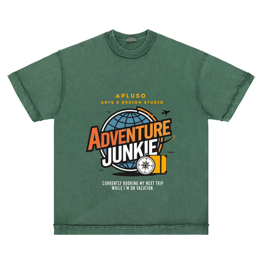 ADVENTURE JUNKIE OVERSIZE TSHIRT