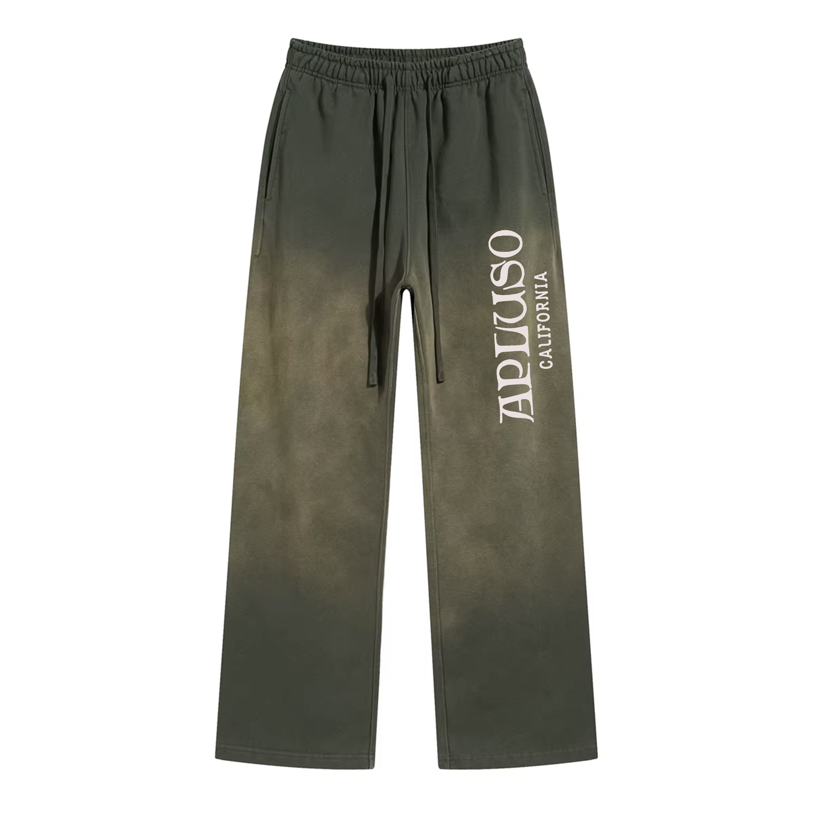 DISTRESSED DYED WASHED PANT