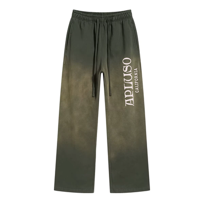 DISTRESSED DYED WASHED PANT