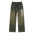 DISTRESSED DYED WASHED PANT