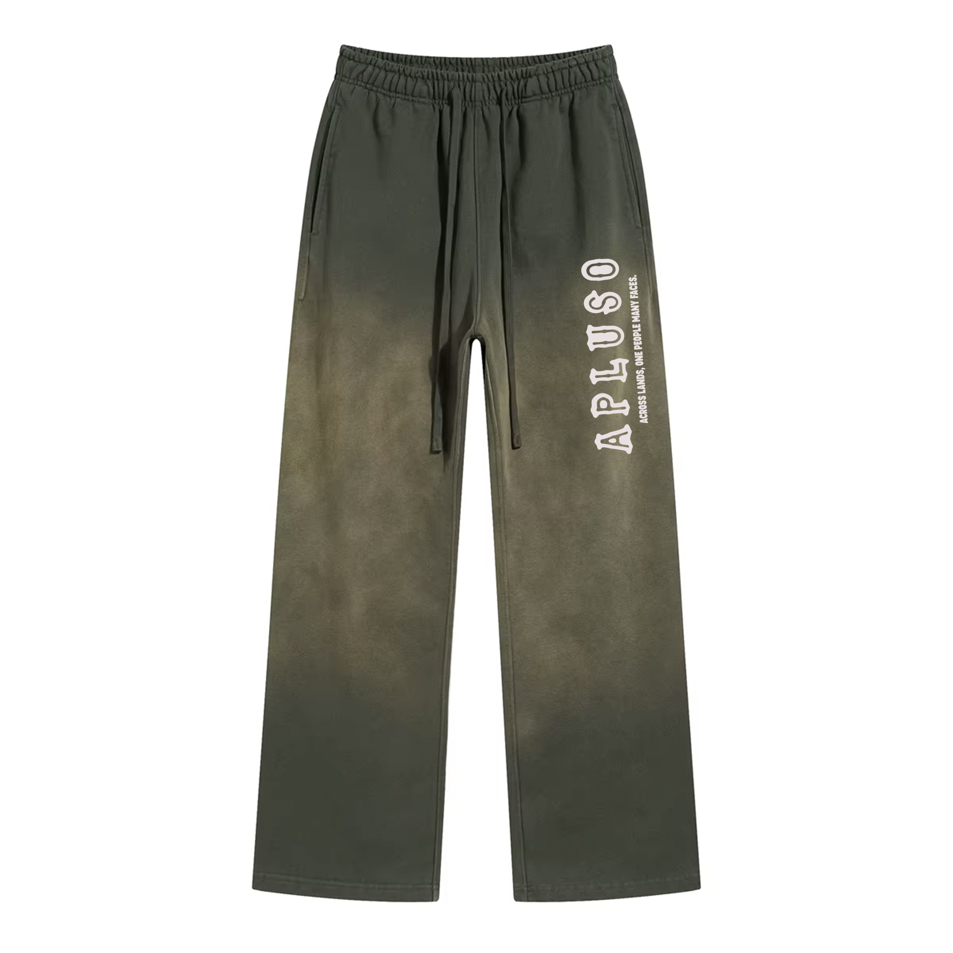DISTRESSED DYED WASHED PANT