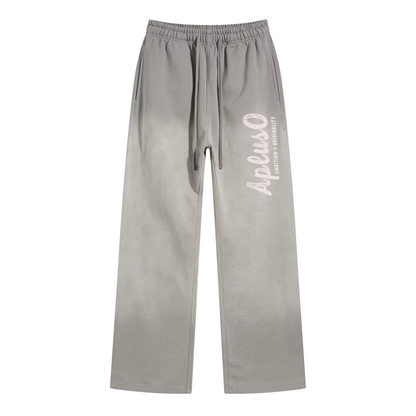 DISTRESSED DYED WASHED PANT