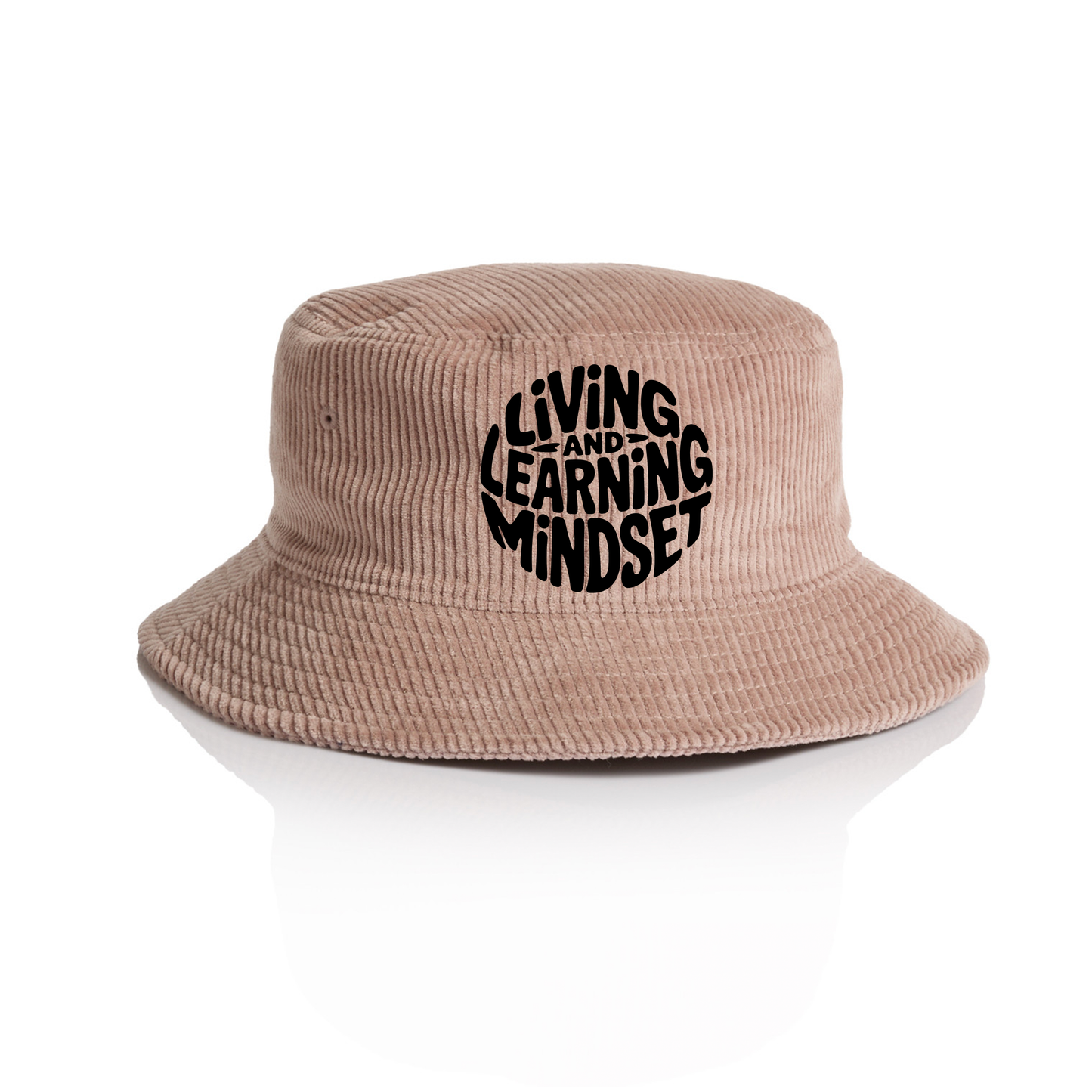 Corduroy Bucket Hat - Nude