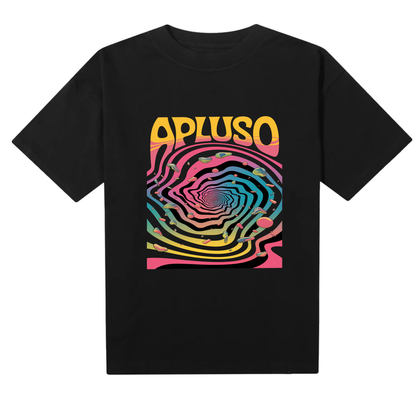 APLUSO PSYCHEDELIC OVERSIZE TSHIRT