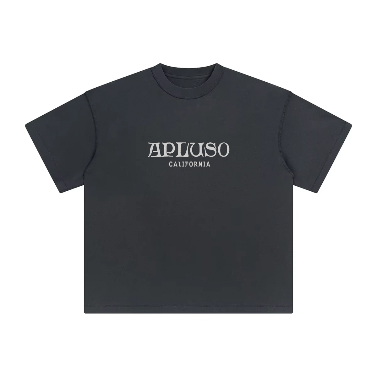 AplusO California - Reverse stitches Loose T shirt